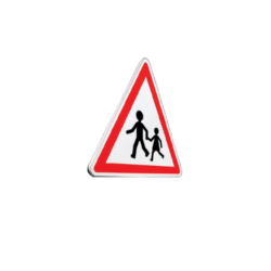 produit empreinte, signalisation verticale statique, de type panneau de police
